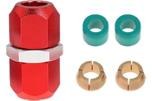 YRANZO 3/8 inch Line Splice For Dorman 800-641 Aluminum Lines For Chevy Suburban For GMC Yukon For Jeep Vehicle AC Repair Tools