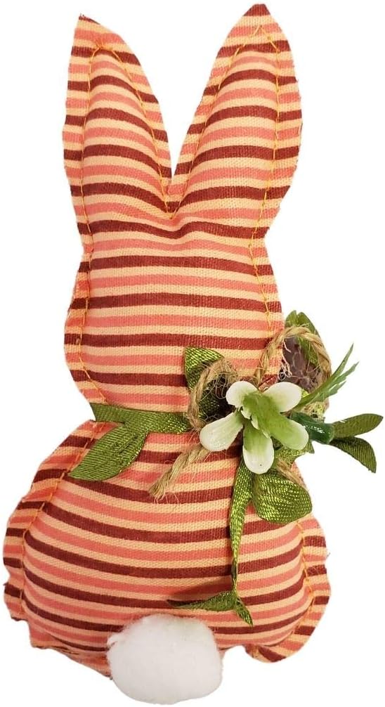 Anel Porta Guardanapo Coelho Laranja - Kit 6 Unidades