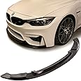 [GT-Speed] Compatible/Replacement for GT Style PU Front Bumper Lip, 2015-2019 BMW F80/M3 F82/M4 Factory Stock Bumper Only (GT)