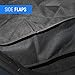 BEST4DEAR Car seat Covers for Transporting Pets in Car - Waterproof, Non-Slip Auto Seat Protector from Cat and Dog Hair with Flaps on Sides and Adjustable Straps - Back Seat Dog Cover