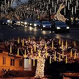 Vmanoo LED Outdoor Lights 8 Tube Meteor Shower Rain