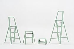 HASEGAWA Ladders Lucano Step Ladder, 2-Step Mint
