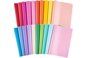 Koogel 330 Sheets Tissue Paper, 14x10 Inch Multicolor Wrapping Tissue Paper for Gift Bags Holiday Birthday DIY Crafts Project 20 Colors