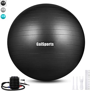 Amazon.com: GalSports - Pelota de ejercicio (21.7 in a 33.5 ...