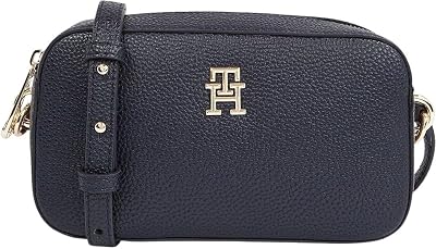 Damen Crossbody Bag Tasche Emblem Camera Bag Klein, Blau (Space Blue), Einheitsgröße