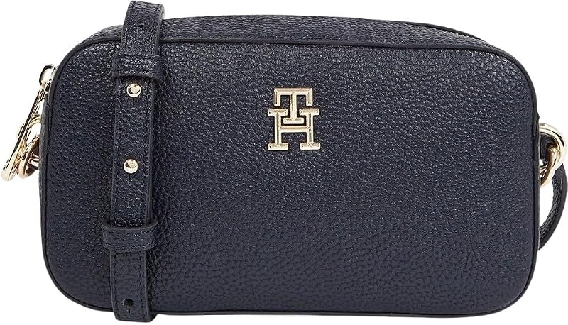 Damen Crossbody Bag Tasche Emblem Camera Bag Klein, Blau (Space Blue), Einheitsgröße