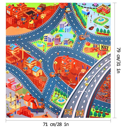 Toyssa 12 Pack Construction Vehicle Play Set Car Carrier Toys Vehicles in Carrier Truck with Blanket Engineering Vehicle Toy Play Diecast Vehicles Toy Cars for Kids Boys Girls