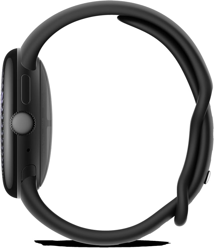 Pixel Watch 5 (45 mm) - Smartwatch - Negro Mate/Obsidianaa, Wi-Fi