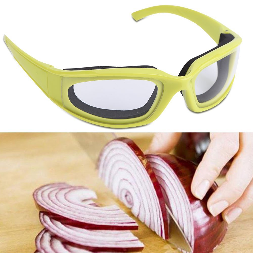 KAIAIWLUO Onion Goggles,Onion Glasses Anti-splash Tearless Glasses Eye Protect Vegetable Cutter Eyes Protector for Women Men Home Kitchen Use Outdoor Activities Kitchen Gadget