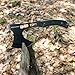 WORKPRO Axe and Fixed Blade Knife Combo Set Full Tang Wood Handle for Outdoor Camping Survival Hunting, Nylon Sheath Included