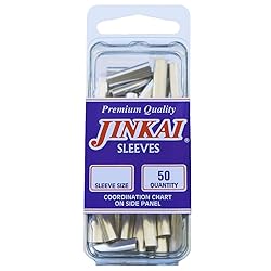 Jinkai Monofiliment/Fluorocarbon Sleeves Box of 50