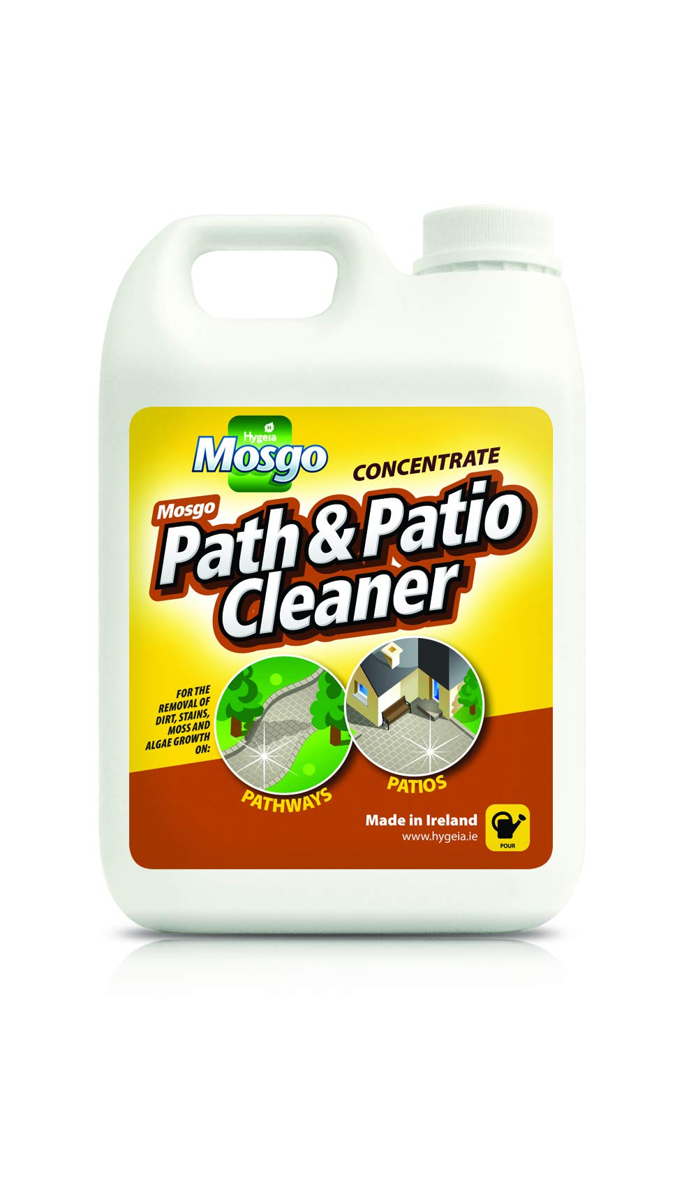 Mosgo Hard Surface Path & Patio Cleaner, Clear, G60101