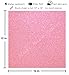 Pink Glitter Vinyl Adhesive 12x12, 5-Pack Transparent Glitter Vinyl Sheets for Crafts, Scrapbooking, Stickers, Decals for Bottles and Tumblers by Turner Moore Edition