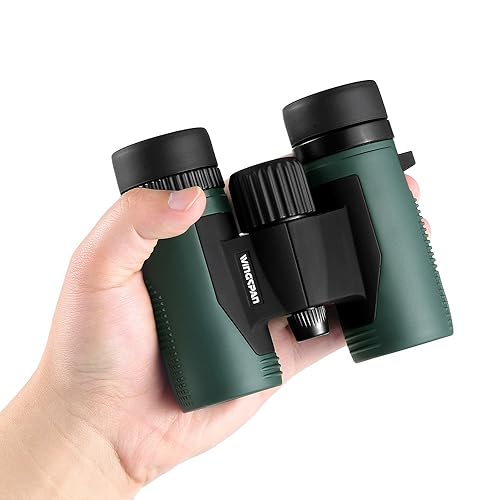 Wingspan Optics NatureSport 8X32 Waterproof Compact Binoculars for