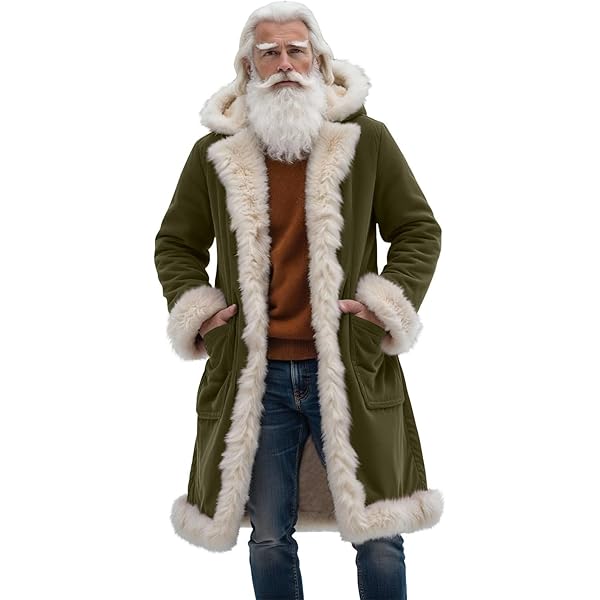 Amazon.com: SPURZE New Santa Claus Coat - The Christmas Chronicals