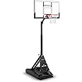 Spalding Momentous EZ Assembly Portable Adjustable Outdoor Basketball Hoop – Assembles in 30 Minutes or Less