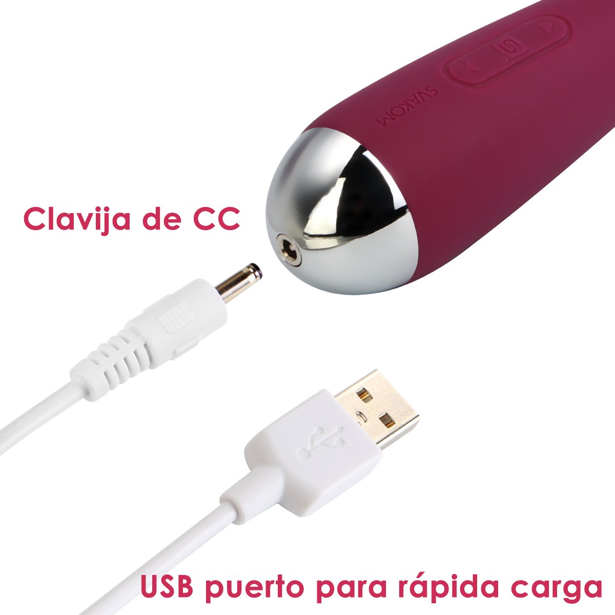 SVAKOM Vibrateur stimulateur de point G , masseur , sextoy , vibromasseurs pour femme Vibreur (Mini Emma-Violet)