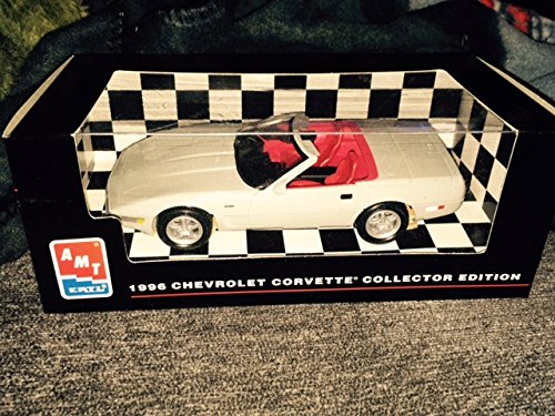 #6537 Ertl/AMT 1996 Chevrolet Corvete Collector Edition,Grey 1/25 Plastic Promo,Fully Assembled