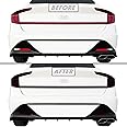 SlickMod PreCut Vinyl Smoke Tint for 2020-2022 Hyundai Sonata Tail Light (1. Taillight, 20% Dark Smoke)