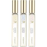Lavanila Roller Perfume Set of 3 (10ml Each), Includes Pure Vanilla + Vanilla Coconut + Grapefruit - The Healthy Fragrance for Women, Clean and Natural