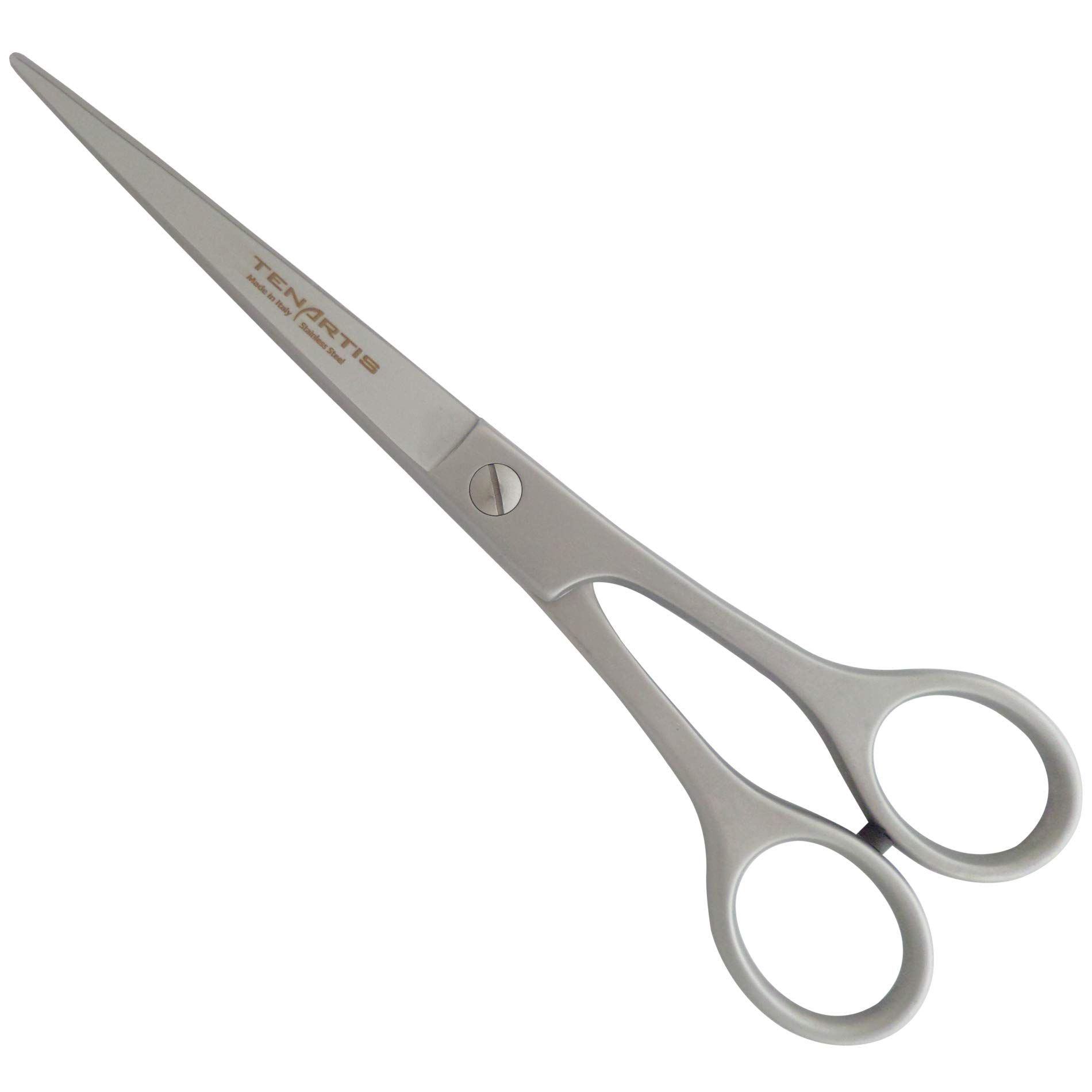 Professional Stainless Steel Pet Grooming Scissors 7 inch 18 cm - Tenartis Made in Italy