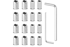 CHASEROAD 8 Packs W11366418 Refrigerator Freezer Door Handle Mounting Set Screw, Stainless Steel for Whirlpool Handle Screw, Screws for Refrigerator Door AM 1-5-1 - EA221008/EA230910 -Includes Mounting Wrench