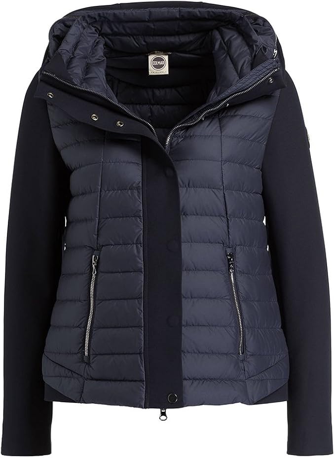 Colmar Women's Down Jacket Blue Navy 18 Amazon.co.uk Clothing