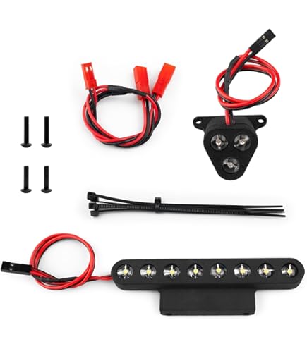 1:18 TYPHON GROM LED 5V Sistema Di Illuminazione Anteriore E Posteriore Per ARRMA TYPHON GROM MEGA 380 Spazzolato 4X4 Buggy Su Piccola Scala - Foto 8