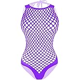 Buitifo Women Sexy Bodysuit Lingerie Mesh Teddy One Piece Babydoll Nightwear