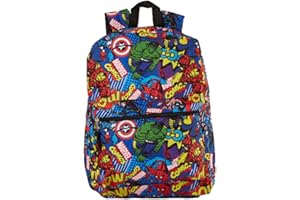 RALME Marvel Comics Avengers Incredible Hulk, Captain America, Spiderman Backpack for Kids, 16 inch