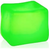 MUYMUT Sensory Stress Cube – High-Density Gel Filled Squishy Toy with Matte Texture for Kids & Adults, Stress and Anxiety Relief Fidget, Autism-Supportive, 1-Pack in Green