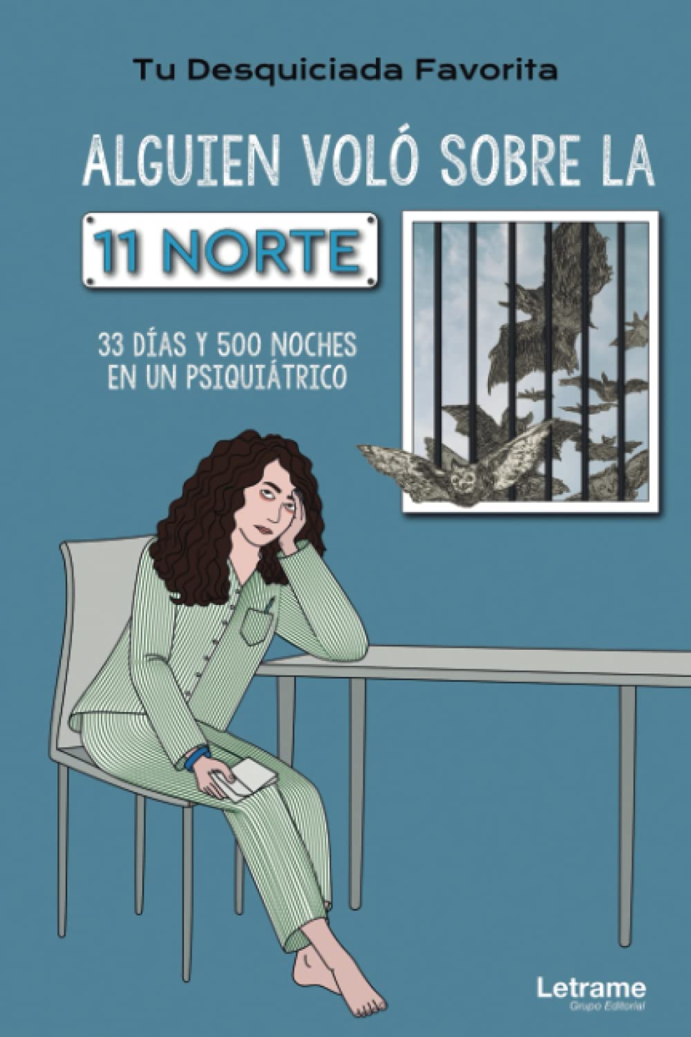 Portada de Alguien voló sobre la 11 Norte. 33 días y 500 noches en un psiquiátrico: 01 (Autobiografía)