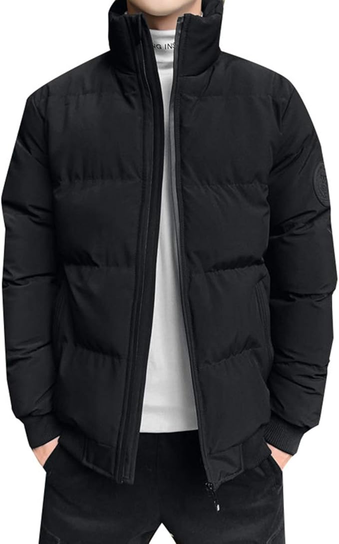 Amazon アウター おしゃれ メンズ 男性 ダウンジャケット ダウンコート 秋冬 アウター ジャケット ジップアップ 防寒 防風 動きやすい 保温性 暖かい 防寒対策 ゆったり 冬物 冬服 旅行 長袖 登山大きいサイズ トップス コート ジャケット 通販