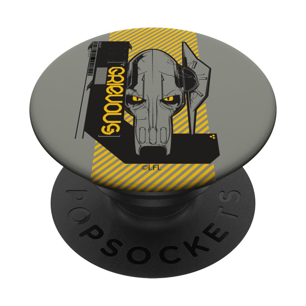 Star Wars The Clone Wars General Grievous Warrior Badge PopSockets Adhesive PopGrip