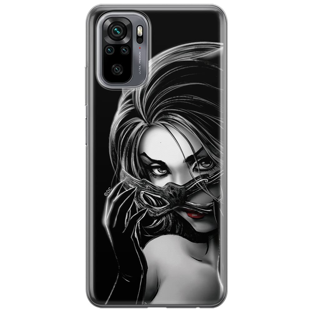 ERT GROUP mobile phone case for Xiaomi REDMI NOTE 10/ 10S original and officially Licensed DC pattern Catwoman 004 optimally adapted to the shape of the mobile phone, case made of TPU