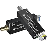 Ndarepoo Mini HD 1080P&30HZ SDI Fiber Extender HD-SDI Over Fiber Converter Broadcast Level SDI Video Optical Transceiver Sing