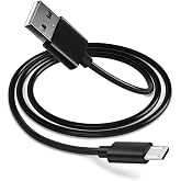 Goffeu 5FT Micro USB Charger Cable Compatible with Roku Streaming Stick | micro usb for Roku Express Plus, Fire Stick, PS4, Xbox, Fire TV Stick, Android Phone Data Sync Power Cord