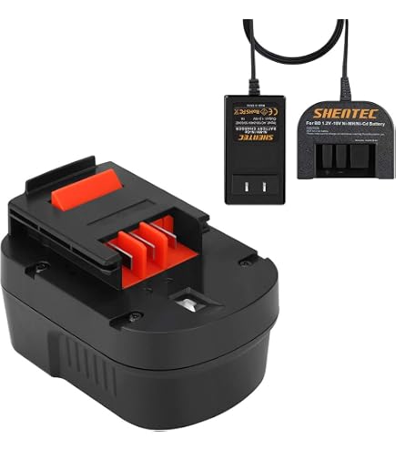 Replacement 12V Battery For Black & Decker - 4800mAh Ni-MH Battery Compatible With HPB12, A12, FS120B Cordless Tools