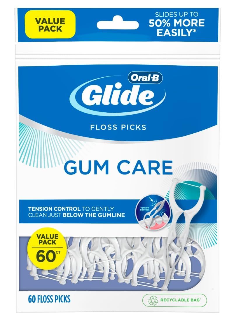 Glide Floss Picks 3 Packs of 60