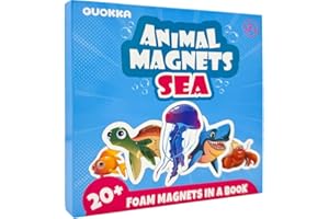 QUOKKA Magnetic Puzzles for Kids Ages 3-5 - 20 Pieces Toddler Puzzles 3-4 Year Old - Car and Airplane Activities for Kids - S