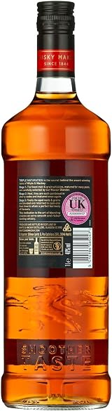 Whyte & Mackay Blended Scotch Whisky 1L 40% Richer Smoother Triple Matured view 2