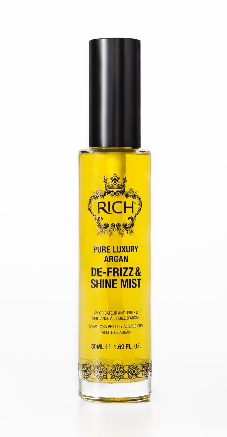RICH Pure Luxury Argan De-Frizz & Shine Mist 1.69 FL OZ