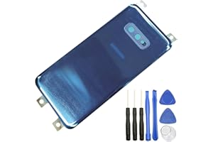 Ubrokeifixit Galaxy S10e G970 Rear Back Glass Door Cover Replacement for Samsung Galaxy S10e 5.8" G970U G970W G970F G970U1 G970F/DS G9700,Camera Glass Lens (Blue)