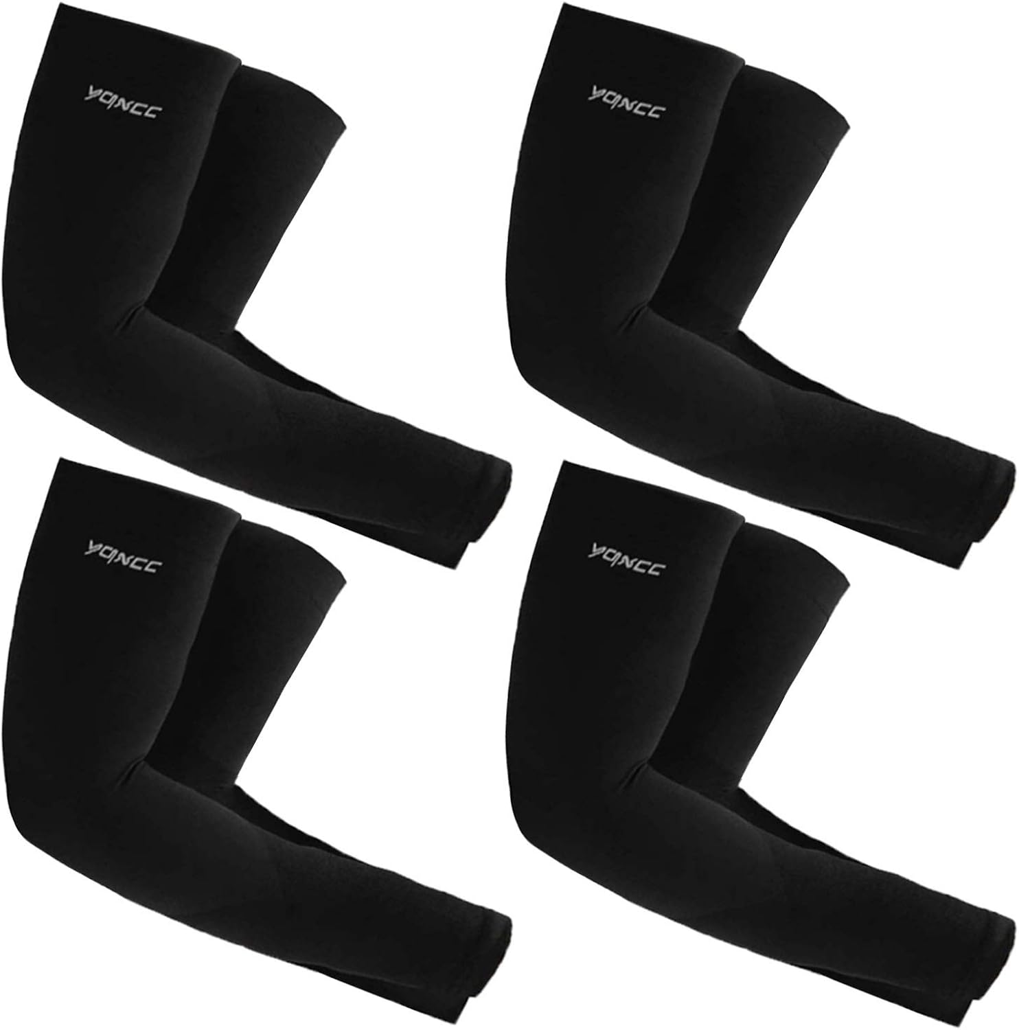 UV Sun Protection Arm Sleeves - UPF 50 Compression Cooling Arm Cover for Men & Women: Clothing