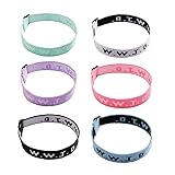 Salircon Pink WWJD Bracelets for Women Summer
