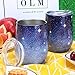 NEWBEA 2pcs Wine Tumbler with Lid, 12 Oz Double Wall Vacuum Insulated Stemless Glass, Stainless Steel Wine Cup for Wine, Coffee, Drinks, Champagne, Cocktails