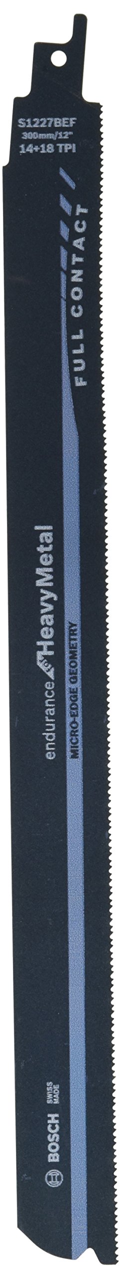 Bosch 2608658148 Saber Saw Blade, S1227 BEF 25 Pcs, 0 V, White