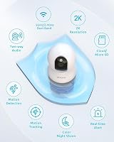 blurams Pet Camera 2K 360 Indoor Security Dog Camera Color Night Vision Motion view 3