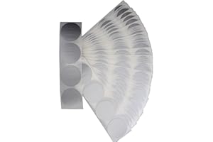 Scratch Off Sticker 1.5 inch Silver Round Labels for DIY Make Your Own Lottery Raffle Ticket Games 100 Pack My Scratch Offs