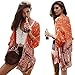Yonala Women's Sexy Cardigan Blouse Bikini Swimwear Kimono Cover Up Beach Dress